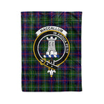 Plaid Blanket Malcolm Moderm Clan Crest Badge Tartan Blanket Scottish Plaid Throw Blanket Tartan Plaid Fleece Blanket