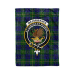Plaid Blanket Marjoribanks Modern Clan Crest Badge Tartan Blanket Scottish Plaid Throw Blanket Tartan Plaid Fleece Blanket