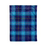 Plaid Blanket McKerrell Blue Tartan Blanket Scottish Plaid Throw Blanket Tartan Plaid Fleece Blanket