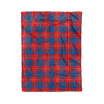 Plaid Blanket McKerrell Red Tartan Blanket Scottish Plaid Throw Blanket Tartan Plaid Fleece Blanket