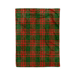 Plaid Blanket Menzies Green Modern Tartan Blanket Scottish Plaid Throw Blanket Tartan Plaid Fleece Blanket