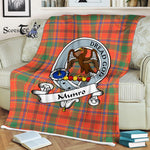 Plaid Blanket Munro Ancient Clan Badge Tartan Blanket Scottish Plaid Throw Blanket Tartan Plaid Fleece Blanket, tartan blanket, plaid blanket, red plaid blanket, buffalo plaid blanket, green plaid blanket, plaid fleece blanket, blue plaid blanket, red tartan blanket, tartan plaid blanket, black and white plaid blanket, , christmas plaid blanket, orange plaid blanket, tartan plaid throw blanket, pink plaid blanket, brown plaid blanket, buffalo check blanket