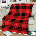 Plaid Blanket Munro Tartan Blanket Scottish Plaid Throw Blanket Tartan Plaid Fleece Blanket