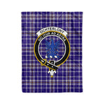 Plaid Blanket Ochterlony Clan Crest Badge Tartan Blanket Scottish Plaid Throw Blanket Tartan Plaid Fleece Blanket