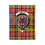 Plaid Blanket Ogilvie Of Airlie Ancient Clan Crest Badge Tartan Blanket Scottish Plaid Throw Blanket Tartan Plaid Fleece Blanket