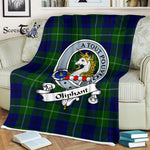 Plaid Blanket Oliphant Modern Clan Badge Tartan Blanket Scottish Plaid Throw Blanket Tartan Plaid Fleece Blanket, tartan blanket, plaid blanket, red plaid blanket, buffalo plaid blanket, green plaid blanket, plaid fleece blanket, blue plaid blanket, red tartan blanket, tartan plaid blanket, black and white plaid blanket, , christmas plaid blanket, orange plaid blanket, tartan plaid throw blanket, pink plaid blanket, brown plaid blanket, buffalo check blanket