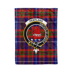 Plaid Blanket Pentland Clan Crest Badge Tartan Blanket Scottish Plaid Throw Blanket Tartan Plaid Fleece Blanket