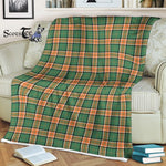 Plaid Blanket Pollock Hunting Tartan Blanket Scottish Plaid Throw Blanket Tartan Plaid Fleece Blanket