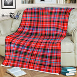Plaid Blanket Preston Tartan Blanket Scottish Plaid Throw Blanket Tartan Plaid Fleece Blanket