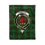 Plaid Blanket Primrose Clan Crest Badge Tartan Blanket Scottish Plaid Throw Blanket Tartan Plaid Fleece Blanket