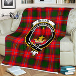 Plaid Blanket Rattray Ancient Clan Crest Badge Tartan Blanket Scottish Plaid Throw Blanket Tartan Plaid Fleece Blanket