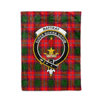 Plaid Blanket Rattray Ancient Clan Crest Badge Tartan Blanket Scottish Plaid Throw Blanket Tartan Plaid Fleece Blanket