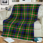 Plaid Blanket Reid Green Tartan Blanket Scottish Plaid Throw Blanket Tartan Plaid Fleece Blanket