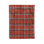 Plaid Blanket Robertson Weathered Tartan Blanket Scottish Plaid Throw Blanket Tartan Plaid Fleece Blanket