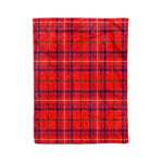 Plaid Blanket Rose Tartan Blanket Scottish Plaid Throw Blanket Tartan Plaid Fleece Blanket, Tartan Red Blanket, Plaid Red Blanket