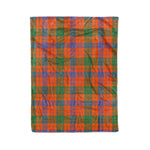 Plaid Blanket Ross Ancient Tartan Blanket Scottish Plaid Throw Blanket Tartan Plaid Fleece Blanket