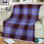 Plaid Blanket Rutherford Tartan Blanket Scottish Plaid Throw Blanket Tartan Plaid Fleece Blanket