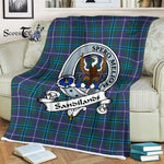 Plaid Blanket Sandilands Modern Clan Badge Tartan Blanket Scottish Plaid Throw Blanket Tartan Plaid Fleece Blanket, tartan blanket, plaid blanket, red plaid blanket, buffalo plaid blanket, green plaid blanket, plaid fleece blanket, blue plaid blanket, red tartan blanket, tartan plaid blanket, black and white plaid blanket, , christmas plaid blanket, orange plaid blanket, tartan plaid throw blanket, pink plaid blanket, brown plaid blanket, buffalo check blanket