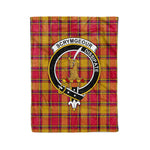 Plaid Blanket Scrymgeour Clan Crest Badge Tartan Blanket Scottish Plaid Throw Blanket Tartan Plaid Fleece Blanket
