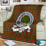 Plaid Blanket Seton Hunting Modern Clan Badge Tartan Blanket Scottish Plaid Throw Blanket Tartan Plaid Fleece Blanket, tartan blanket, plaid blanket, red plaid blanket, buffalo plaid blanket, green plaid blanket, plaid fleece blanket, blue plaid blanket, red tartan blanket, tartan plaid blanket, black and white plaid blanket, , christmas plaid blanket, orange plaid blanket, tartan plaid throw blanket, pink plaid blanket, brown plaid blanket, buffalo check blanket