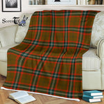 Plaid Blanket Seton Hunting Modern Tartan Blanket Scottish Plaid Throw Blanket Tartan Plaid Fleece Blanket