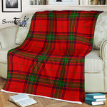 Plaid Blanket Seton Tartan Blanket Scottish Plaid Throw Blanket Tartan Plaid Fleece Blanket