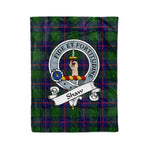 Plaid Blanket Shaw Of Tordarroch Shaw Modern Clan Badge Tartan Blanket Scottish Plaid Throw Blanket - Scotstee Shop
