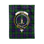 Plaid Blanket Shaw Of Tordarroch Shaw Modern Clan Crest Badge Tartan Blanket Scottish Plaid Throw Blanket - Scotstee Shop