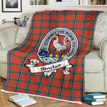 Plaid Blanket Sinclair Ancient Clan Badge Tartan Blanket Scottish Plaid Throw Blanket Tartan Plaid Fleece Blanket, tartan blanket, plaid blanket, red plaid blanket, buffalo plaid blanket, green plaid blanket, plaid fleece blanket, blue plaid blanket, red tartan blanket, tartan plaid blanket, black and white plaid blanket, , christmas plaid blanket, orange plaid blanket, tartan plaid throw blanket, pink plaid blanket, brown plaid blanket, buffalo check blanket