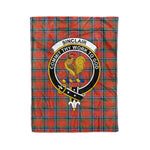 Plaid Blanket Sinclair Ancient Clan Crest Badge Tartan Blanket Scottish Plaid Throw Blanket Tartan Plaid Fleece Blanket