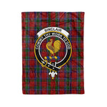 Plaid Blanket Sinclair Clan Crest Badge Tartan Blanket Scottish Plaid Throw Blanket Tartan Plaid Fleece Blanket