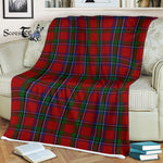 Plaid Blanket Sinclair Tartan Blanket Scottish Plaid Throw Blanket Tartan Plaid Fleece Blanket