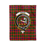 Plaid Blanket Skene Clan Crest Badge Tartan Blanket Scottish Plaid Throw Blanket Tartan Plaid Fleece Blanket