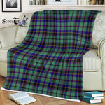 Plaid Blanket Stevenson Tartan Blanket Scottish Plaid Throw Blanket Tartan Plaid Fleece Blanket