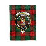 Plaid Blanket Stewart Atholl Modern Clan Crest Badge Tartan Blanket Scottish Plaid Throw Blanket Tartan Plaid Fleece Blanket