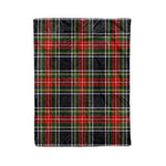 Plaid Blanket Stewart Black Tartan Blanket Scottish Plaid Throw Blanket Tartan Plaid Fleece Blanket