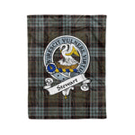 Plaid Blanket Stewart High Stewards Old Weathered Clan Badge Tartan Blanket Scottish Plaid Throw Blanket - Scotstee Shop