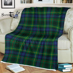 Plaid Blanket Stewart Hunting Modern Tartan Blanket Scottish Plaid Throw Blanket Tartan Plaid Fleece Blanket