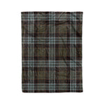 Plaid Blanket Stewart Old Weathered Tartan Blanket Scottish Plaid Throw Blanket Tartan Plaid Fleece Blanket