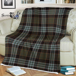 Plaid Blanket Stewart Old Weathered Tartan Blanket Scottish Plaid Throw Blanket Tartan Plaid Fleece Blanket