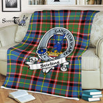 Plaid Blanket Stirling Of Cadder Clan Badge Tartan Blanket Scottish Plaid Throw Blanket Tartan Plaid Fleece Blanket, tartan blanket, plaid blanket, red plaid blanket, buffalo plaid blanket, green plaid blanket, plaid fleece blanket, blue plaid blanket, red tartan blanket, tartan plaid blanket, black and white plaid blanket, , christmas plaid blanket, orange plaid blanket, tartan plaid throw blanket, pink plaid blanket, brown plaid blanket, buffalo check blanket