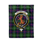 Plaid Blanket Sutherland I Modern Clan Crest Badge Tartan Blanket Scottish Plaid Throw Blanket Tartan Plaid Fleece Blanket
