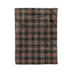 Plaid Blanket Sutherland Weathered Tartan Blanket Scottish Plaid Throw Blanket Tartan Plaid Fleece Blanket