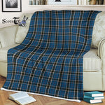 Plaid Blanket Thomson Dress Tartan Blanket Scottish Plaid Throw Blanket Tartan Plaid Fleece Blanket