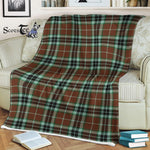 Plaid Blanket Thomson Hunting Modern Tartan Blanket Scottish Plaid Throw Blanket Tartan Plaid Fleece Blanket
