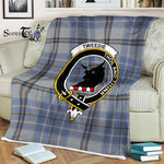 Plaid Blanket Tweedie Clan Crest Badge Tartan Blanket Scottish Plaid Throw Blanket Tartan Plaid Fleece Blanket