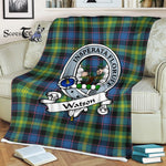 Plaid Blanket Watson Ancient Clan Badge Tartan Blanket Scottish Plaid Throw Blanket Tartan Plaid Fleece Blanket, tartan blanket, plaid blanket, red plaid blanket, buffalo plaid blanket, green plaid blanket, plaid fleece blanket, blue plaid blanket, red tartan blanket, tartan plaid blanket, black and white plaid blanket, , christmas plaid blanket, orange plaid blanket, tartan plaid throw blanket, pink plaid blanket, brown plaid blanket, buffalo check blanket