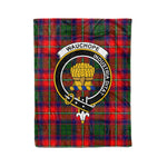 Plaid Blanket Wauchope Clan Crest Badge Tartan Blanket Scottish Plaid Throw Blanket Tartan Plaid Fleece Blanket