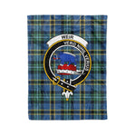 Plaid Blanket Weir Ancient Clan Crest Badge Tartan Blanket Scottish Plaid Throw Blanket Tartan Plaid Fleece Blanket