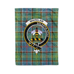 Plaid Blanket Whitelaw Ancient Clan Crest Badge Tartan Blanket Scottish Plaid Throw Blanket Tartan Plaid Fleece Blanket